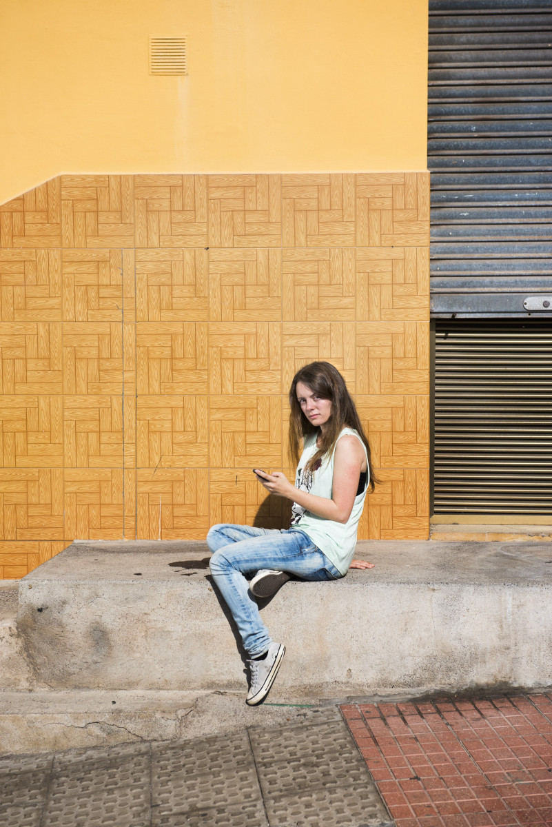 We children of Gomera 41 by Jan Windszus